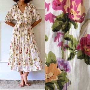 Floral Print Maxi Dress
